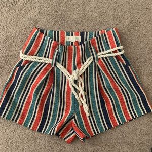 Moon River High Waist Shorts
